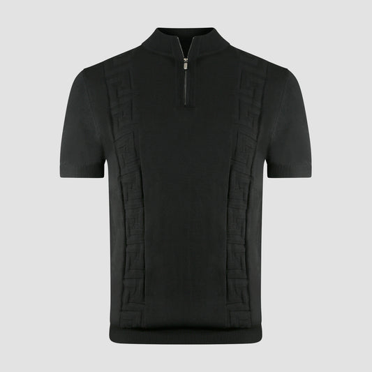 Modern Noir Zip Shirt