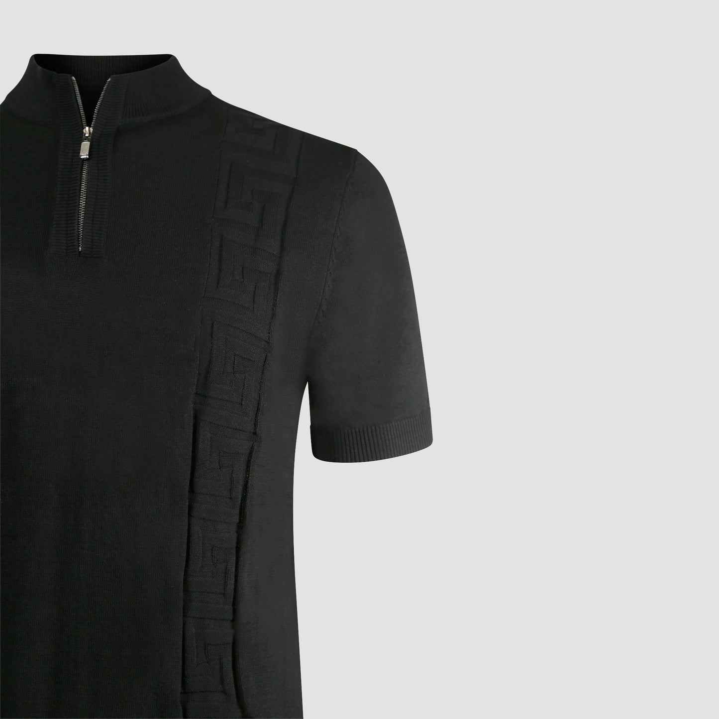 Modern Noir Zip Shirt