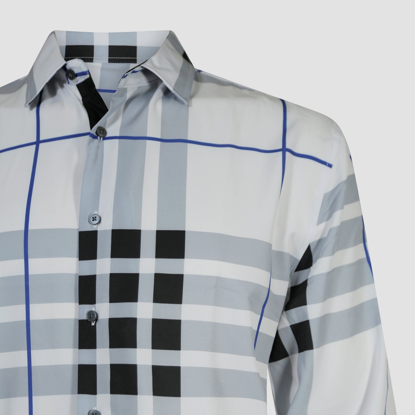 White Grid Shirt