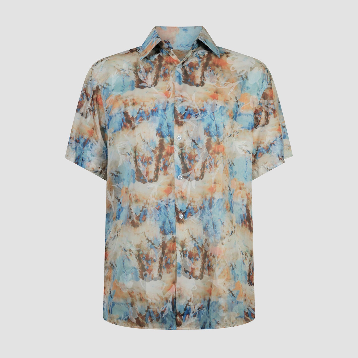 Abstract Multi-Color Shirt