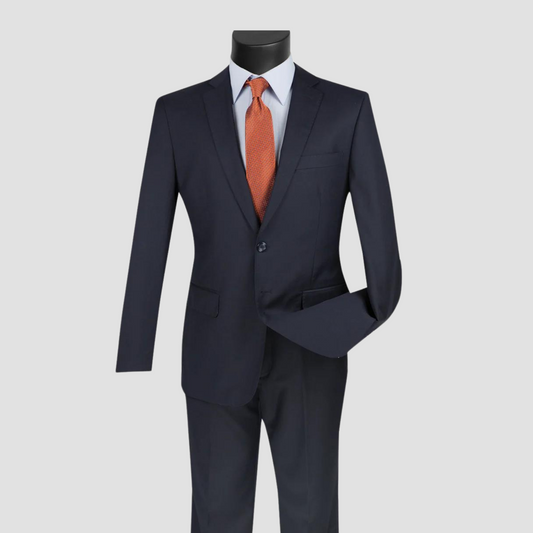 Navy Blue Classic Suit