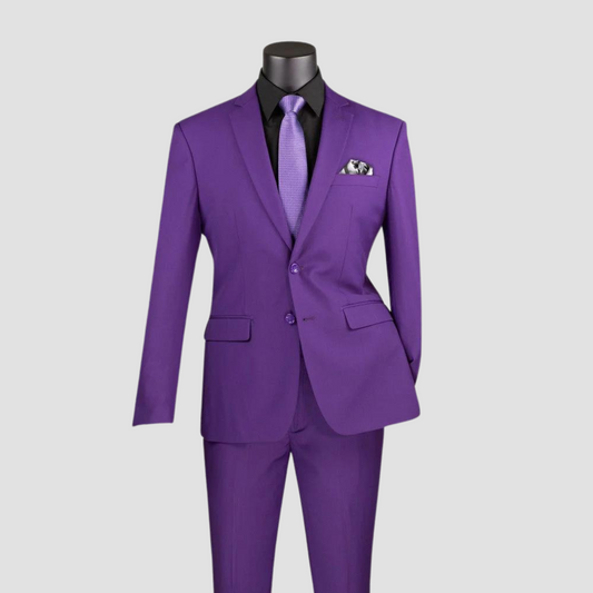 Vibrant Purple Suit