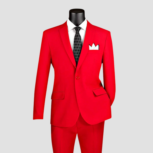 Red Scarlet Suit