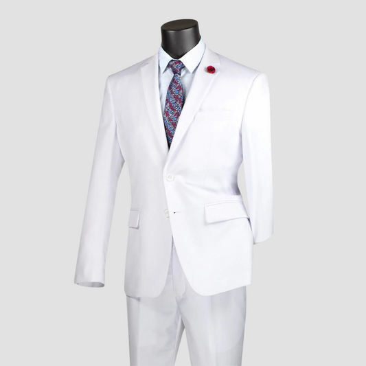 Elegant White Suit