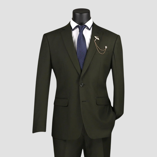 Olive Green Suit