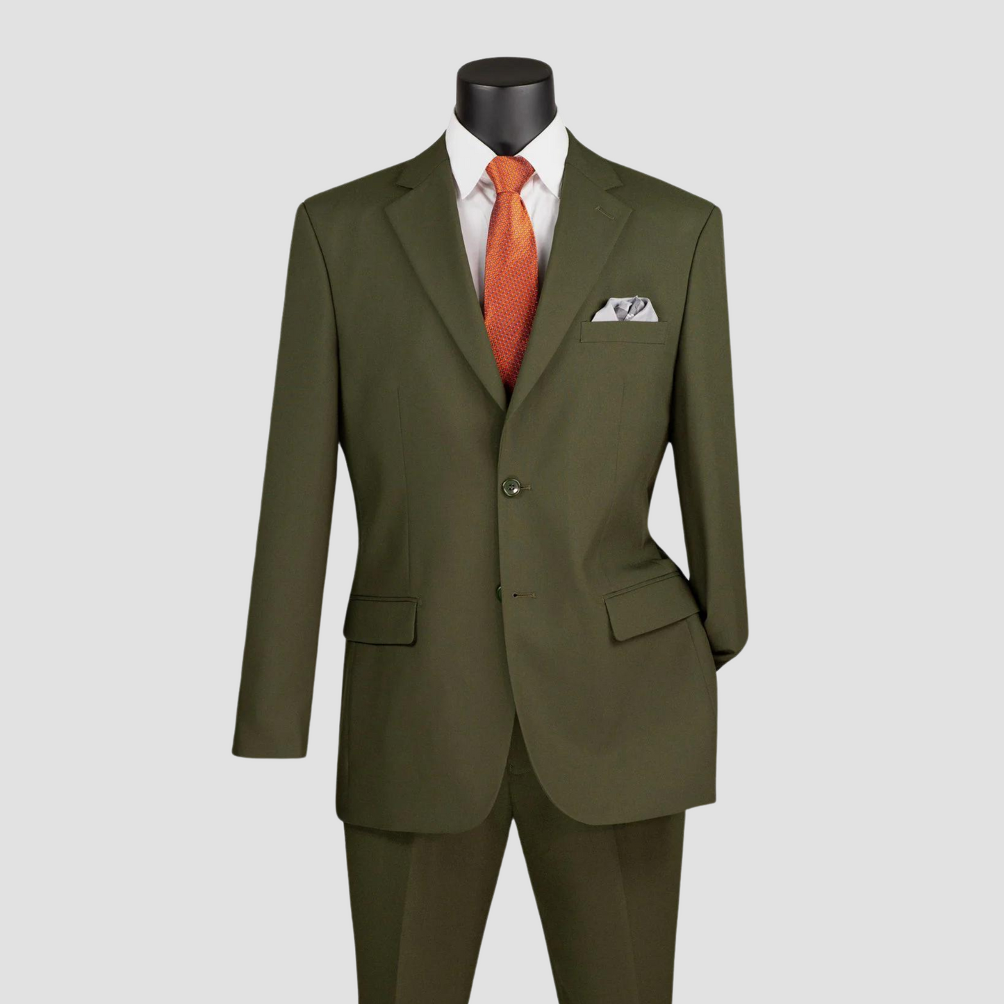 Olive Green Suit