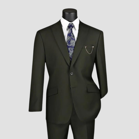 Dark Green Suit